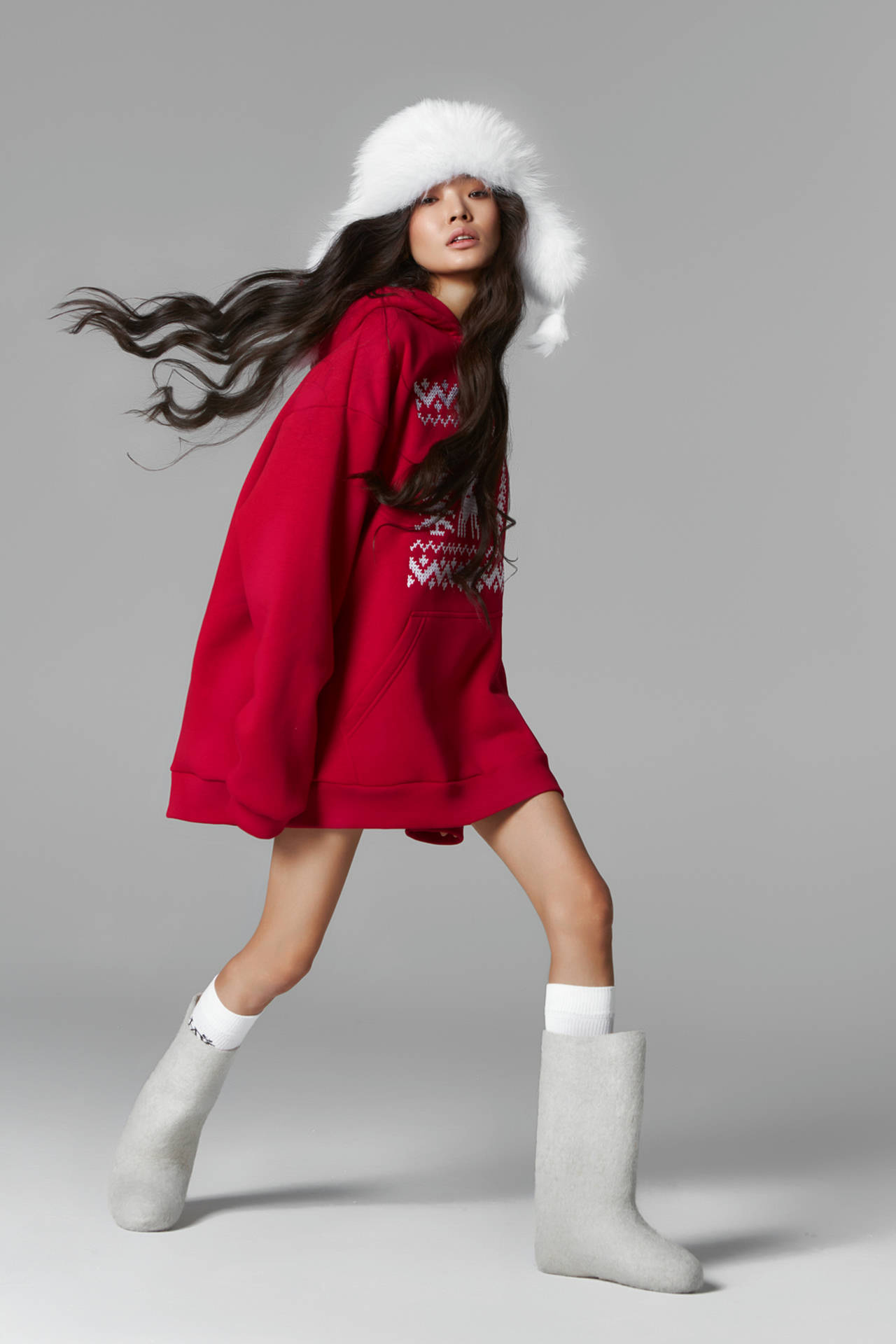 Худи OVERSIZE "Олени"