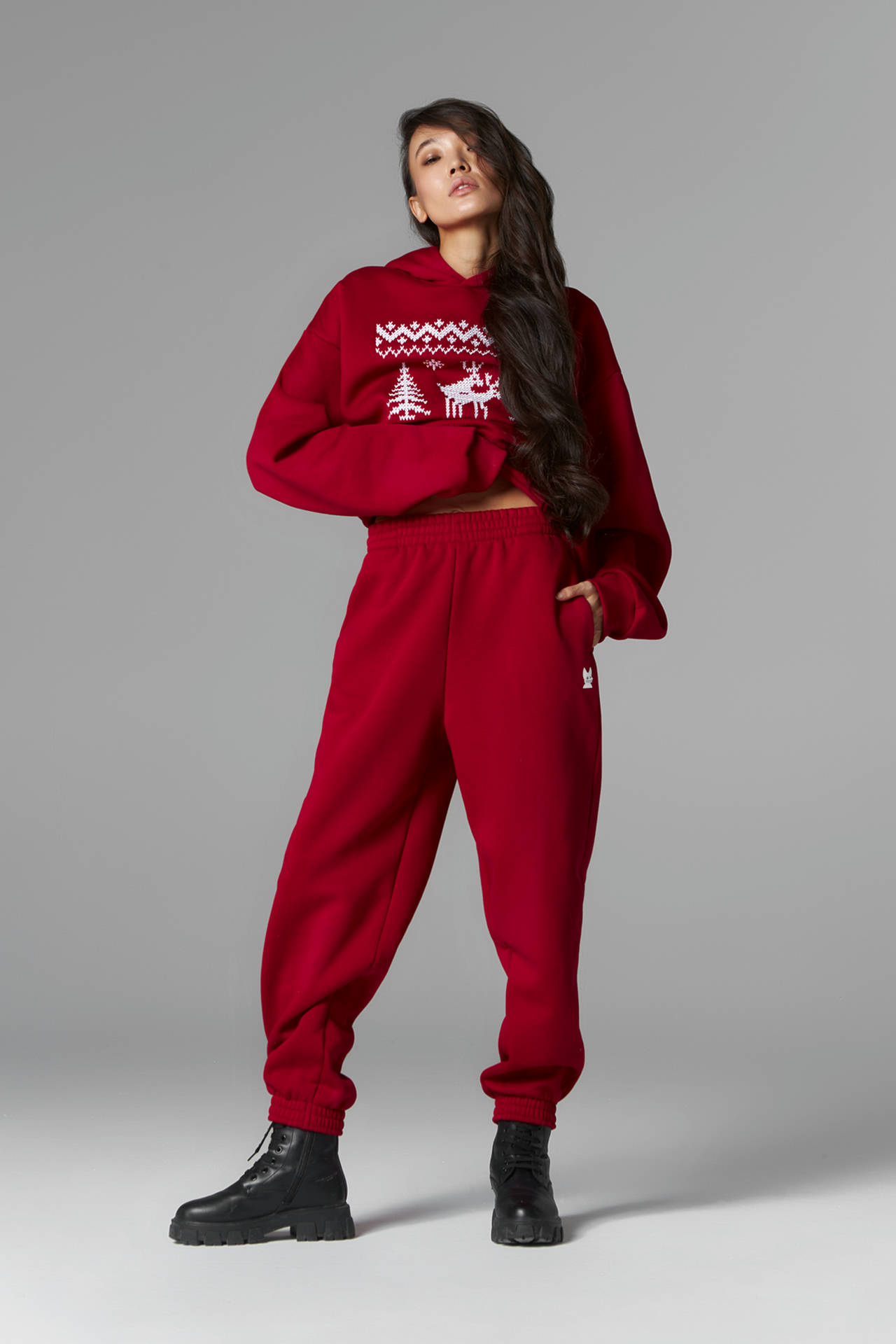 Худи OVERSIZE "Олени"