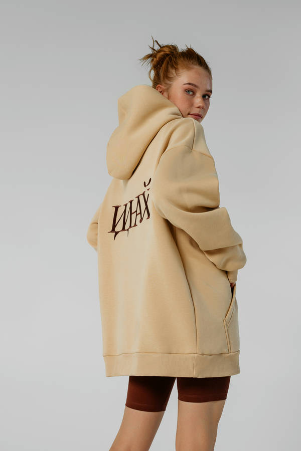 Худи OVERSIZE "ИДНХ" на Спинке