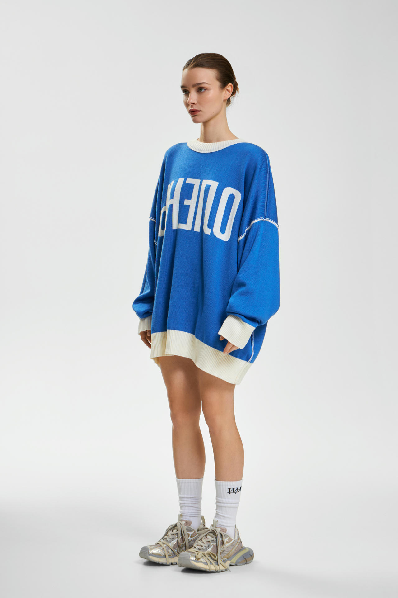 Свитер жаккардовый ОЛЕНЬ