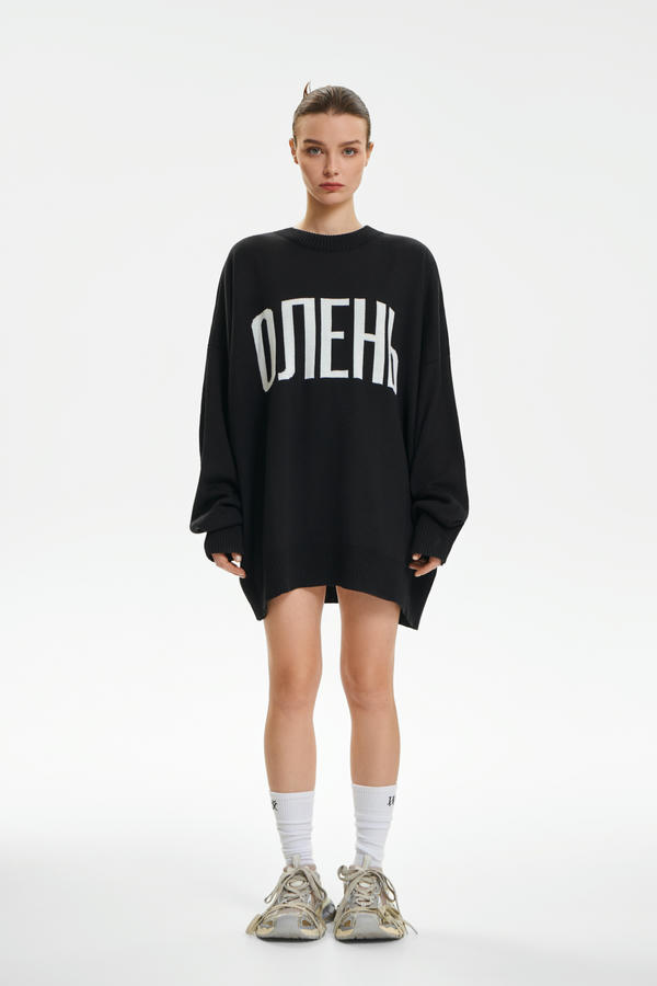 Свитер жаккардовый ОЛЕНЬ