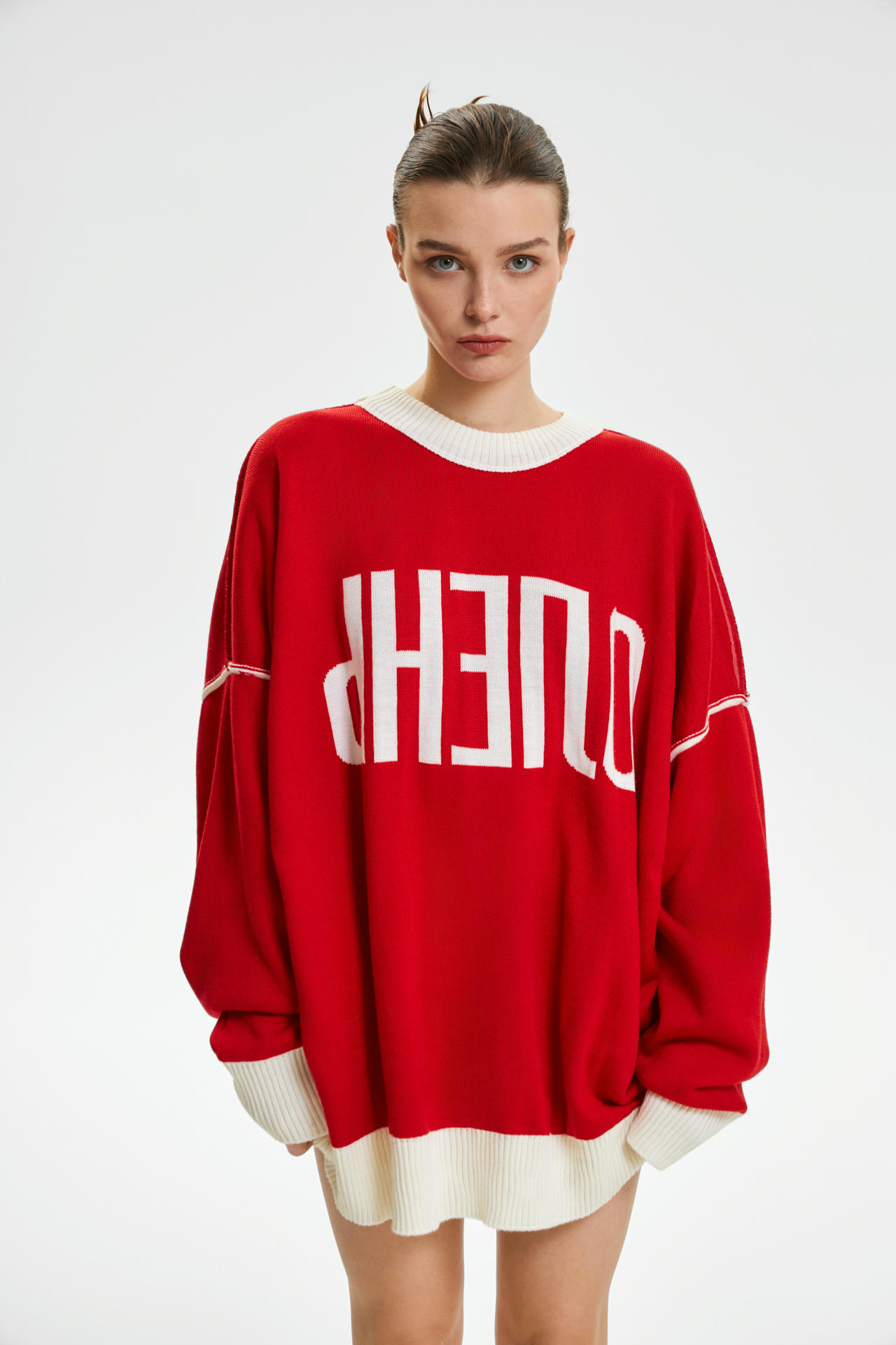 Свитер жаккардовый ОЛЕНЬ