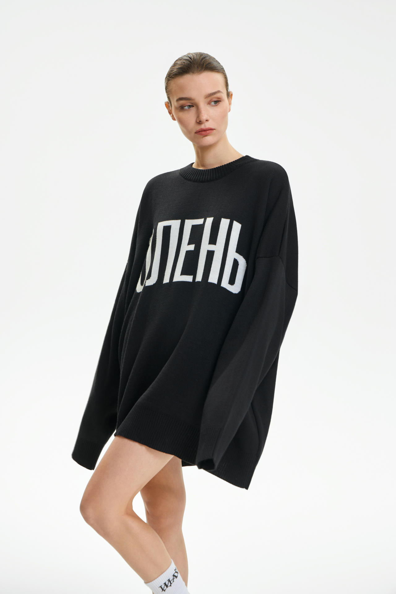 Свитер жаккардовый ОЛЕНЬ