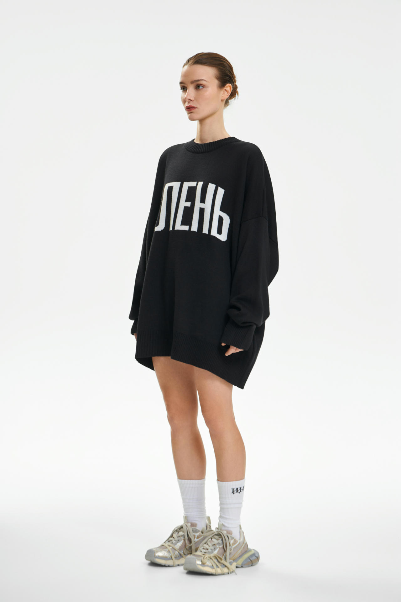 Свитер жаккардовый ОЛЕНЬ