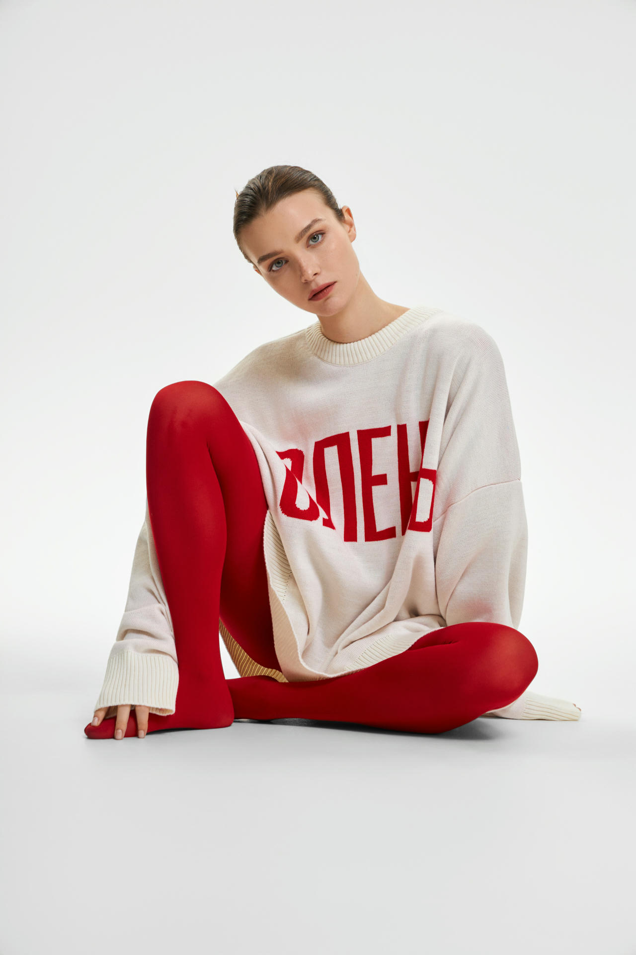 Свитер жаккардовый ОЛЕНЬ