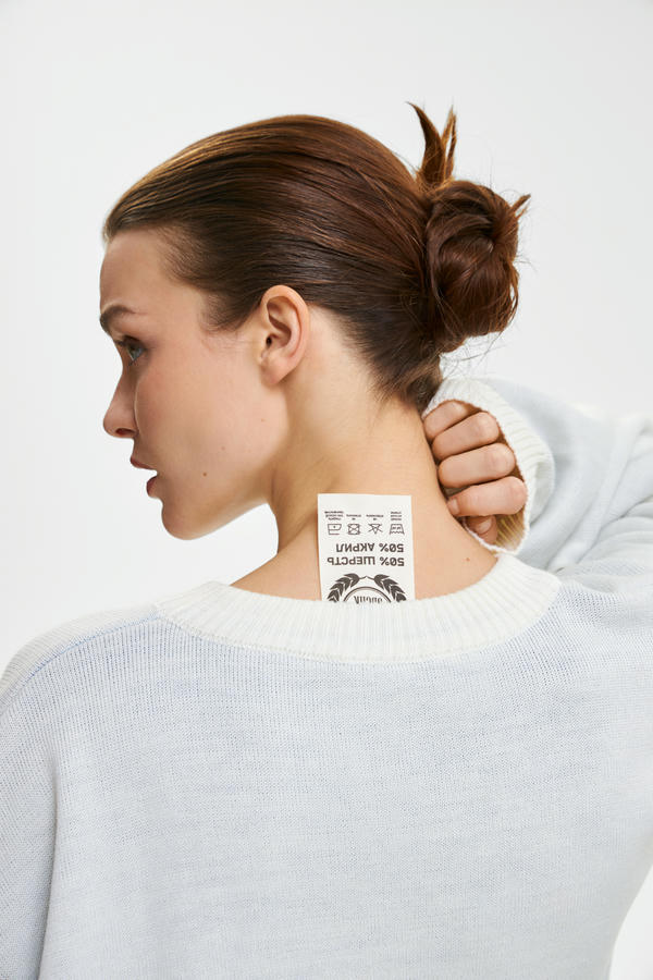 Свитер жаккардовый ОЛЕНЬ