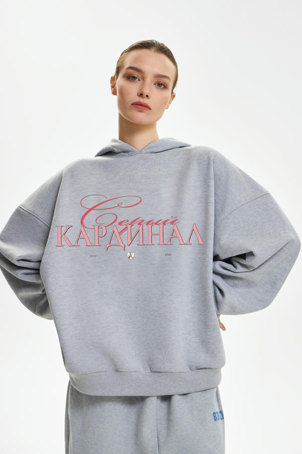 Худи Серый кардинал