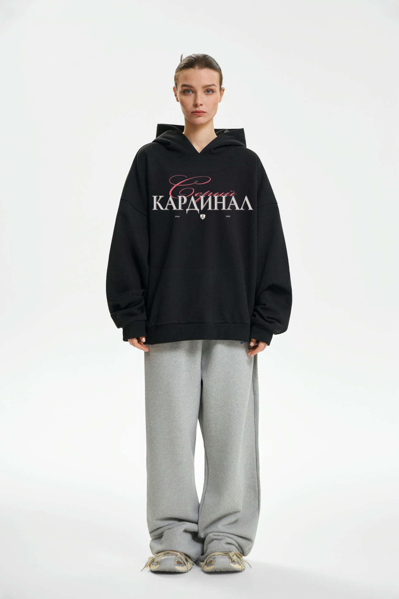 Худи Серый кардинал