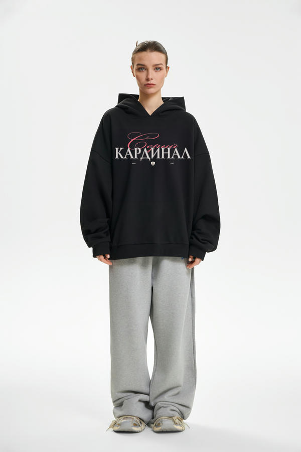 Худи Серый кардинал