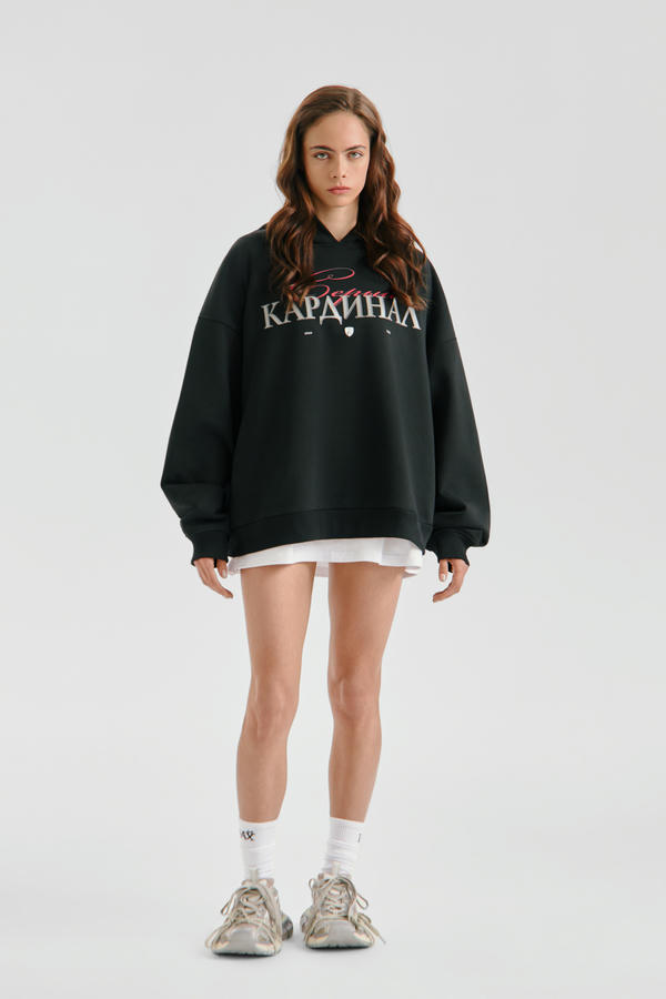 Худи Серый кардинал