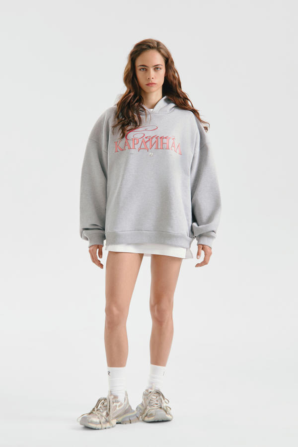 Худи Серый кардинал