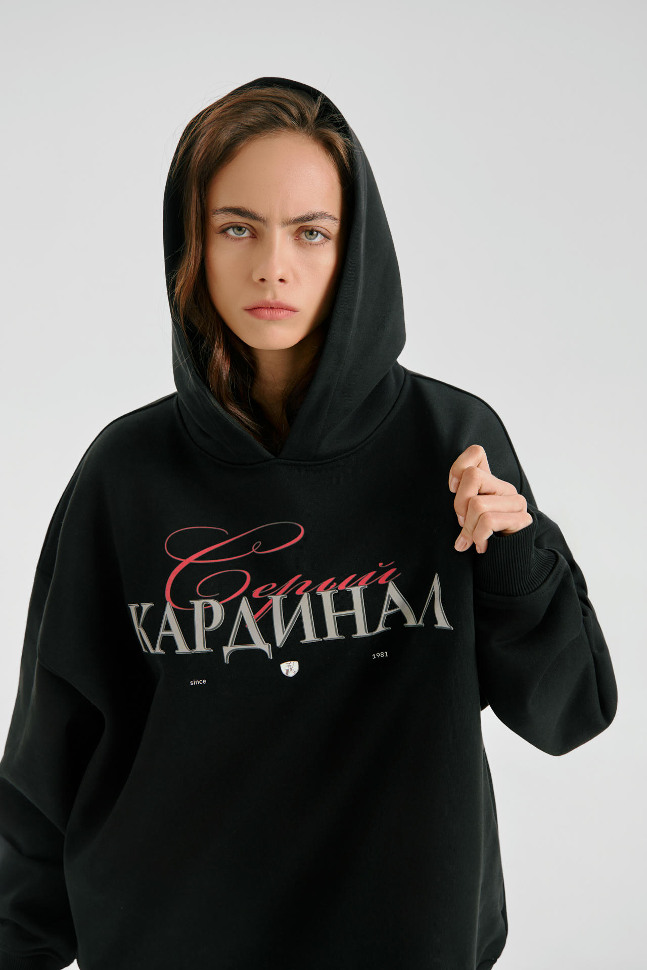 Худи Серый кардинал